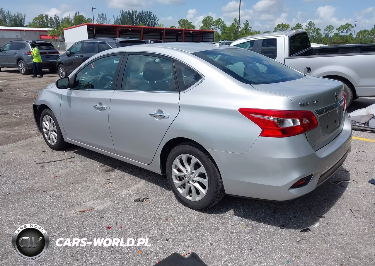 2019 Nissan Sentra Sv VIN:3N1AB7AP8KY326899 - 3