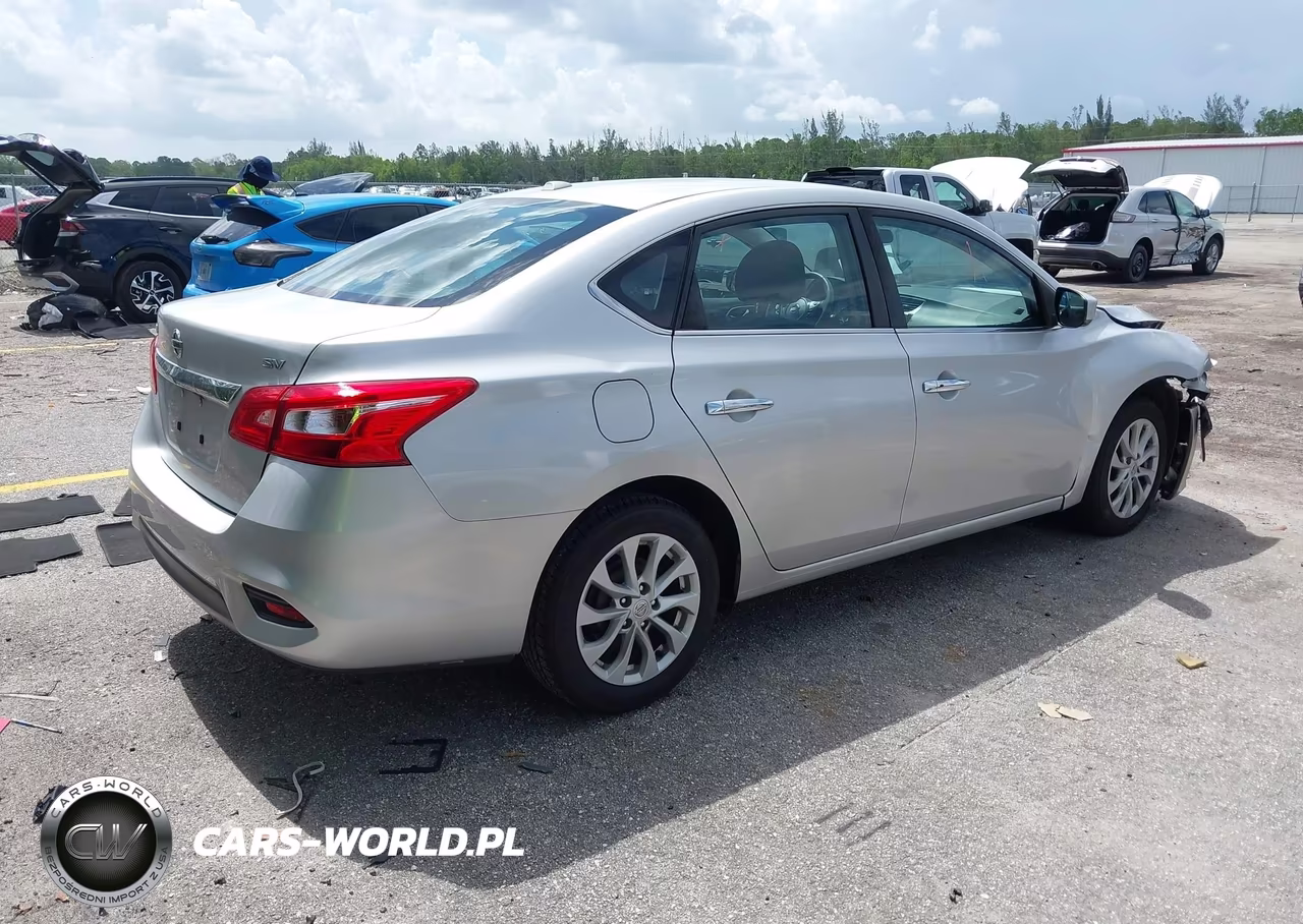 2019 Nissan Sentra Sv VIN:3N1AB7AP8KY326899 - 4