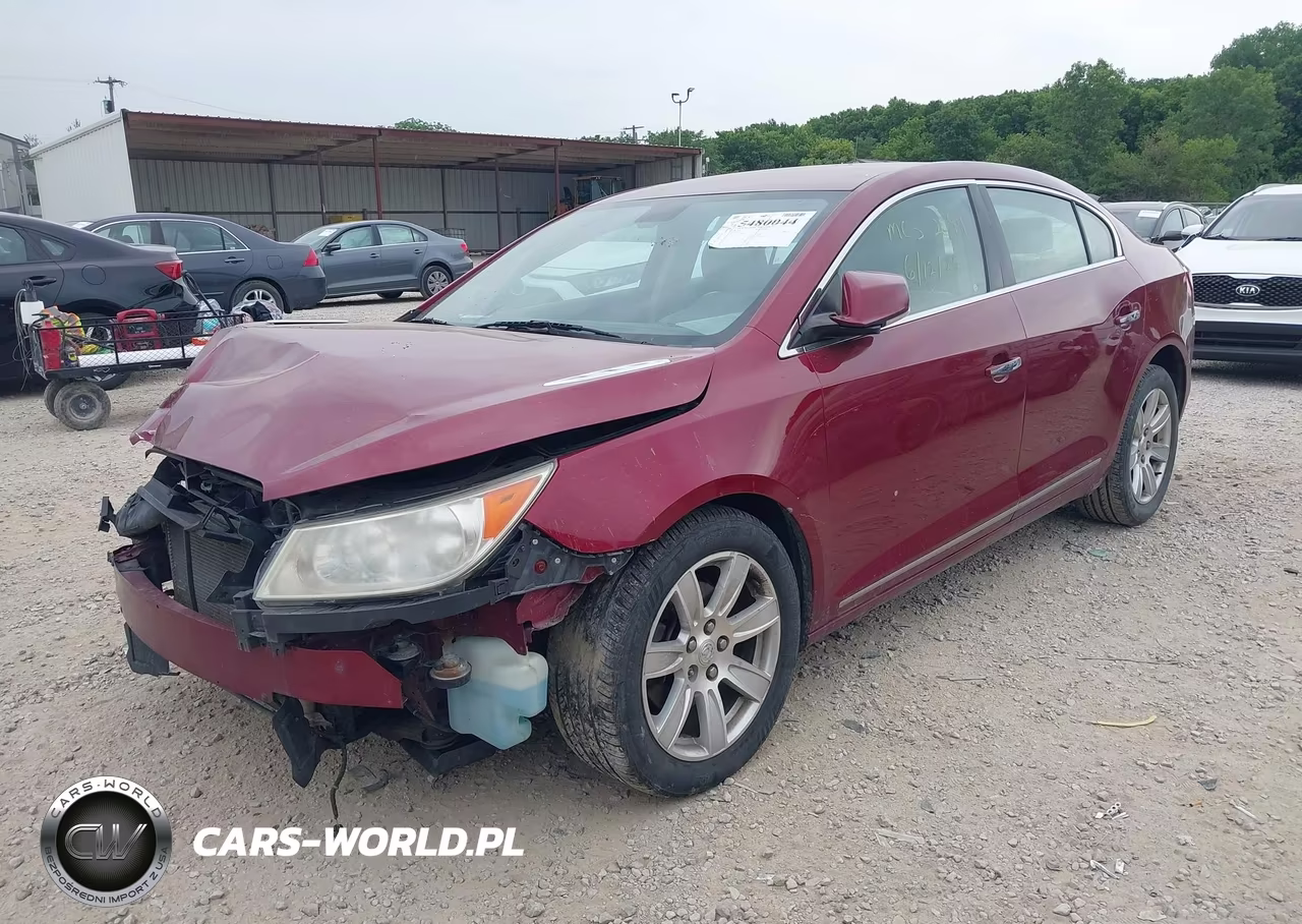 2010 Buick Lacrosse Cxl VIN:1G4GC5EG9AF293402 - 2
