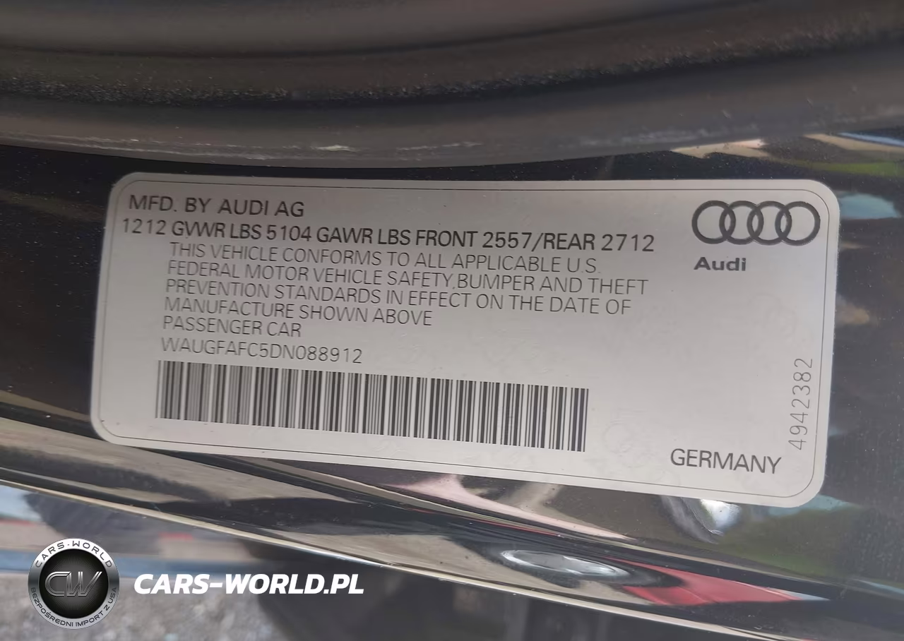 2013 Audi A6 2.0T Premium VIN:WAUGFAFC5DN088912 - 9