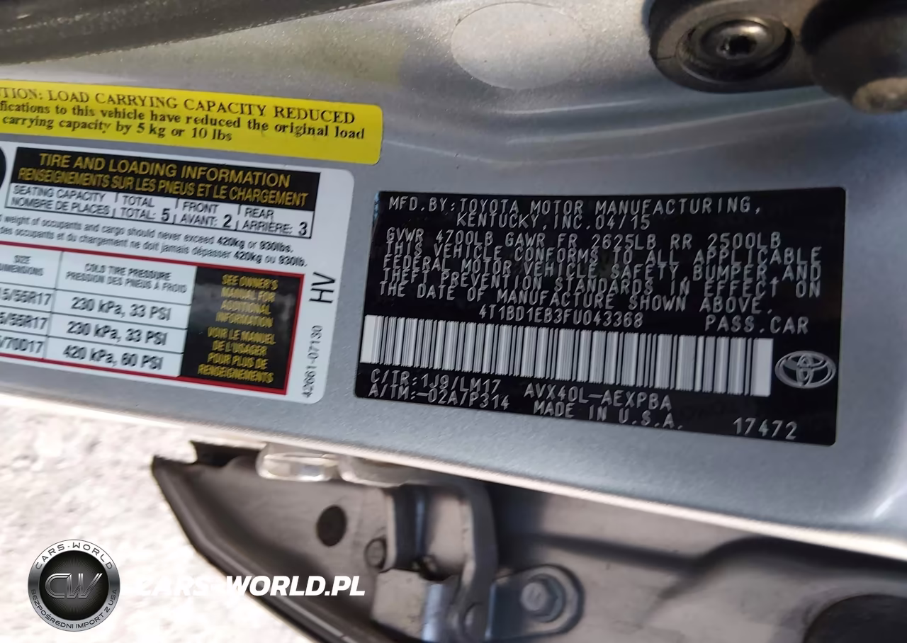 2015 Toyota Avalon Hybrid Limited VIN:4T1BD1EB3FU043368 - 9