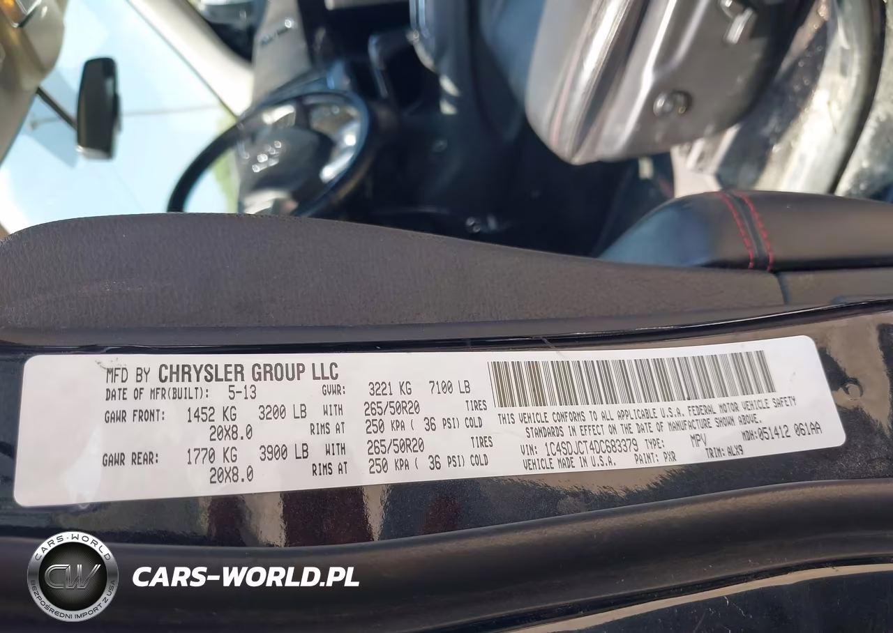 2013 Dodge Durango R-T VIN:1C4SDJCT4DC683379 - 9