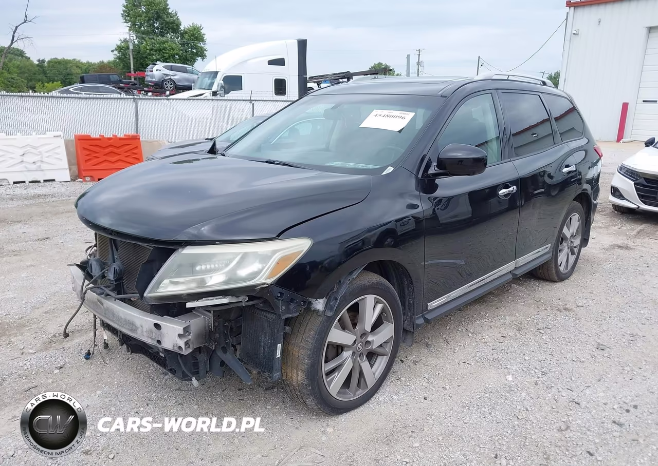 2014 Nissan Pathfinder Platinum VIN:5N1AR2MMXEC697360 - 2