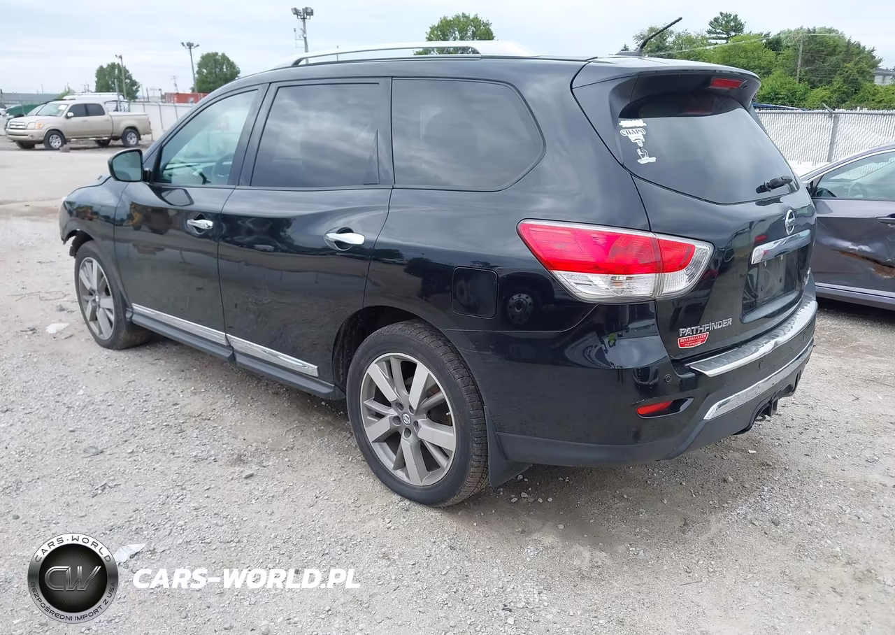 2014 Nissan Pathfinder Platinum VIN:5N1AR2MMXEC697360 - 3