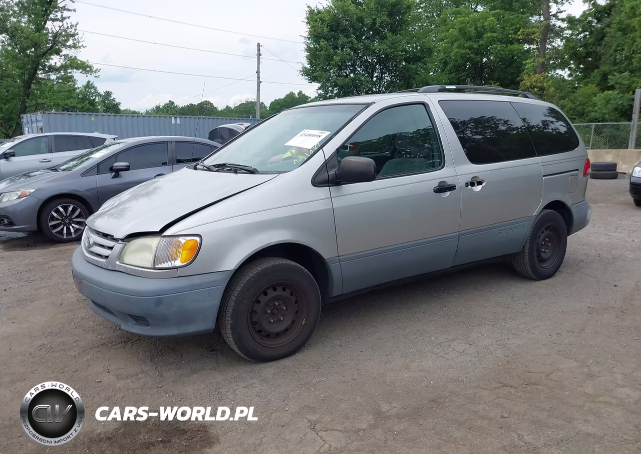 2003 Toyota Sienna Le VIN:4T3ZF13C43U534362 - 2