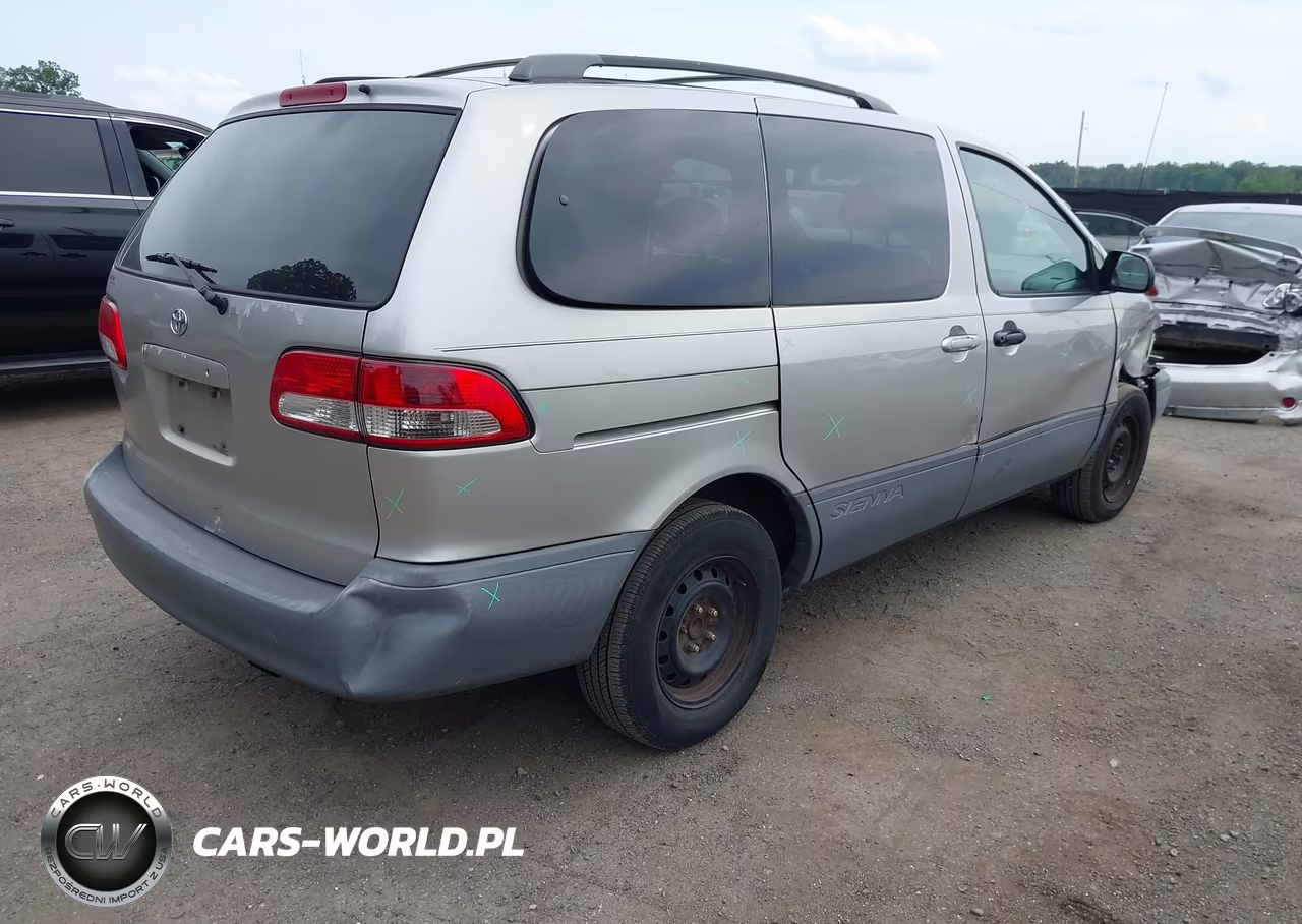2003 Toyota Sienna Le VIN:4T3ZF13C43U534362 - 4