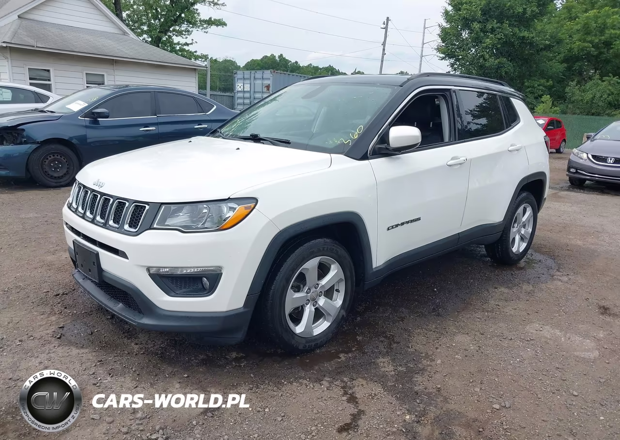 2018 Jeep Compass Latitude Fwd VIN:3C4NJCBB5JT318946 - 2