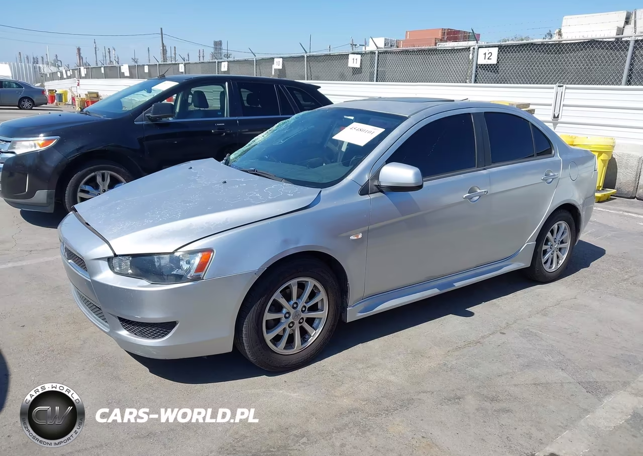 2012 Mitsubishi Lancer Es VIN:JA32U2FU5CU015964 - 2