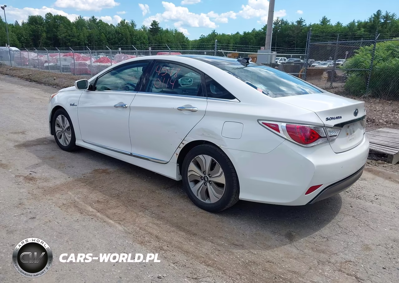 2013 Hyundai Sonata Hybrid Limited VIN:KMHEC4A45DA068506 - 3
