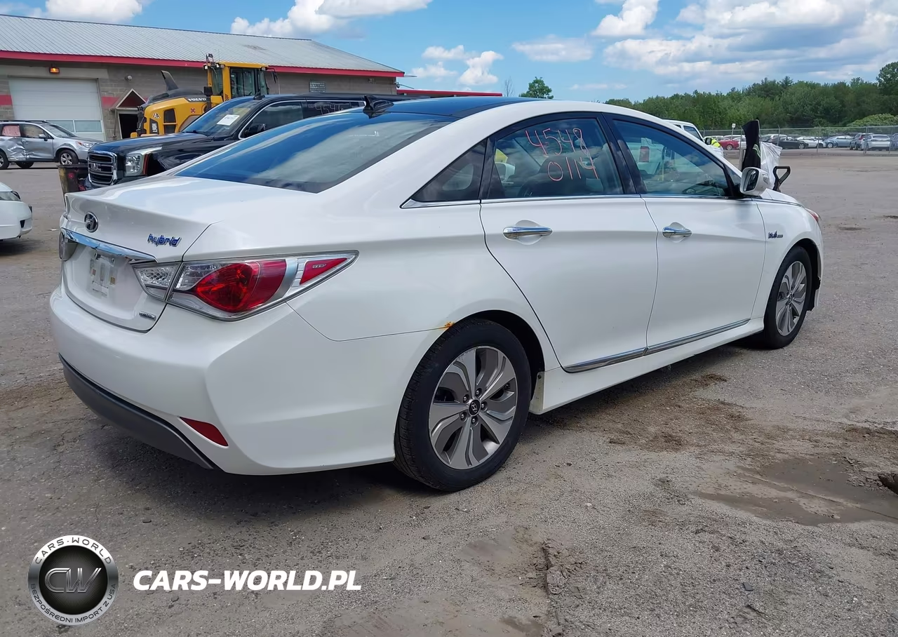 2013 Hyundai Sonata Hybrid Limited VIN:KMHEC4A45DA068506 - 4