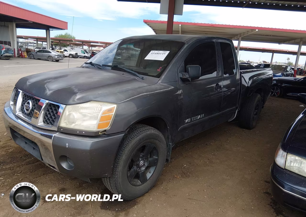 2007 Nissan Titan Se VIN:1N6AA06A97N236058 - 2