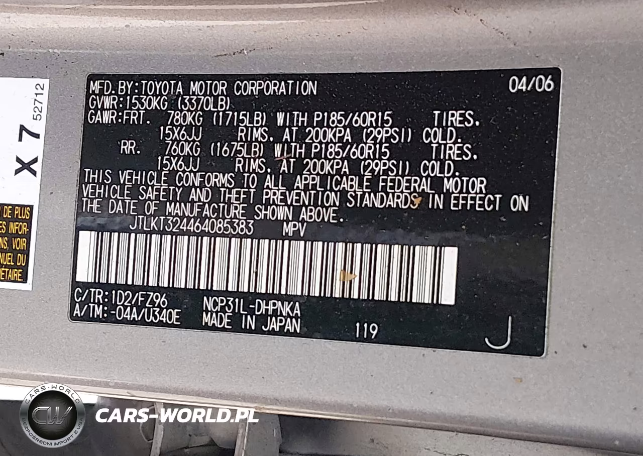 2006 Scion Xb VIN:JTLKT324464085383 - 9