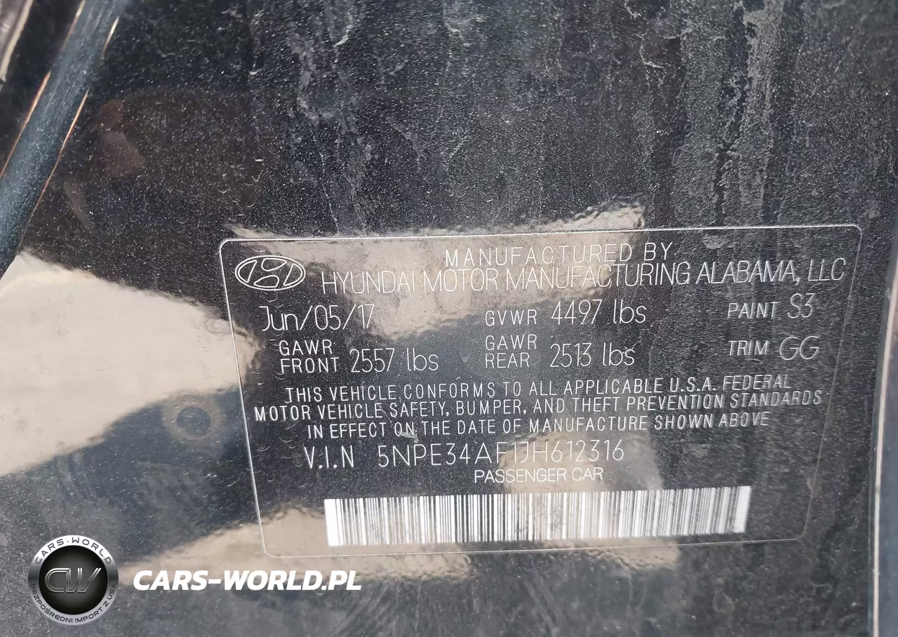 2018 Hyundai Sonata Sel VIN:5NPE34AF1JH612316 - 9