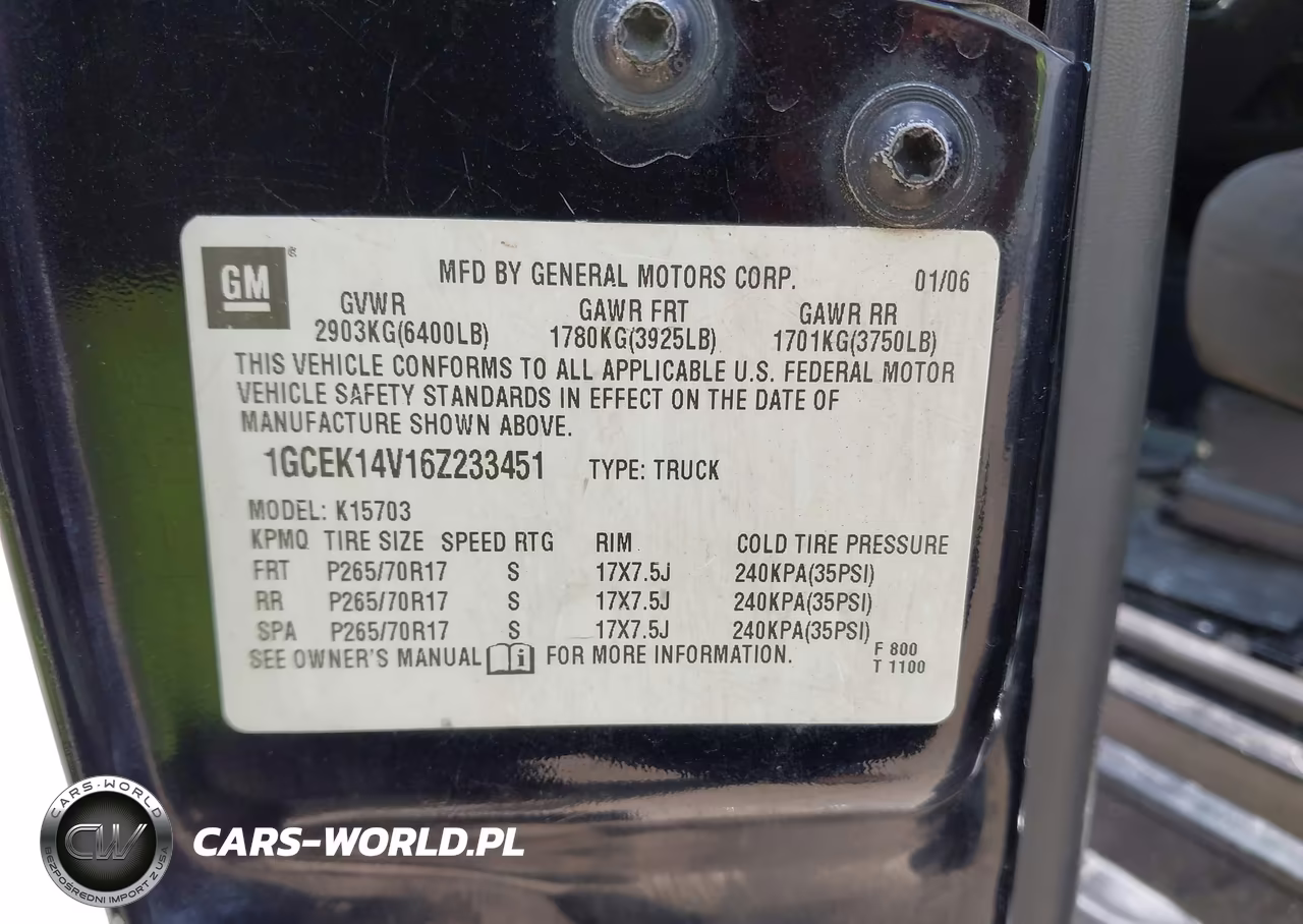 2006 Chevrolet Silverado 1500 Work Truck VIN:1GCEK14V16Z233451 - 9