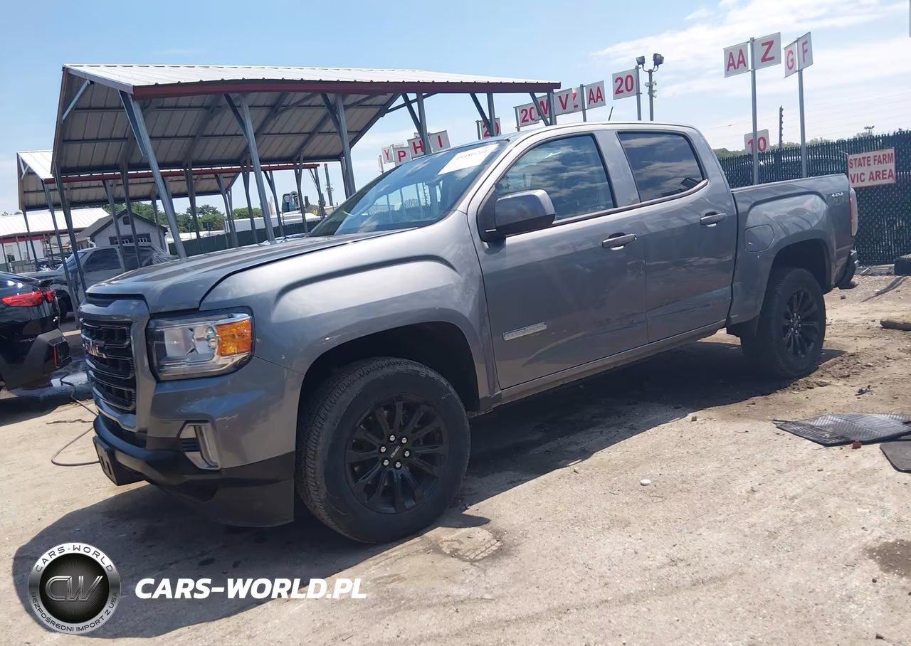 2022 GMC Canyon 4Wd Short Box Elevation VIN:1GTG6CEN3N1316271 - 2