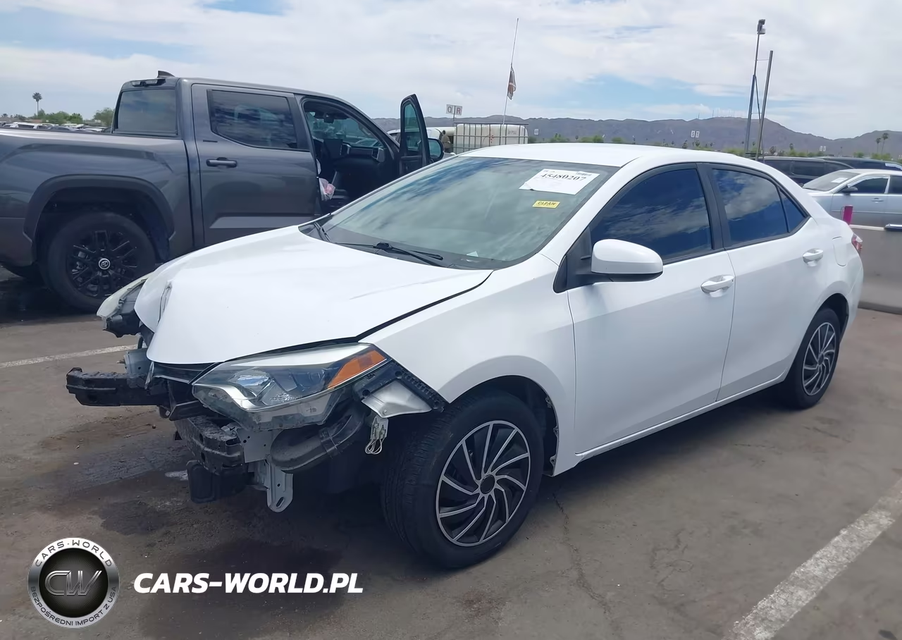 2015 Toyota Corolla Le VIN:2T1BURHE3FC266354 - 2