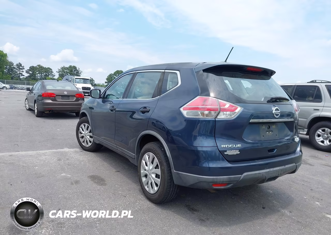 2016 Nissan Rogue S VIN:KNMAT2MT9GP671602 - 3