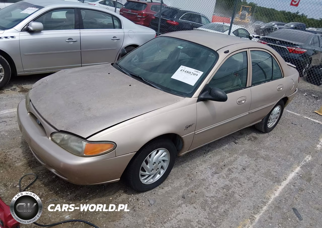 1998 Ford Escort Se VIN:1FAFP13P5WW308099 - 2