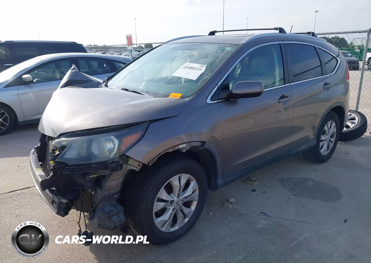 2013 Honda Cr-V Ex-L VIN:5J6RM3H73DL027190 - 2