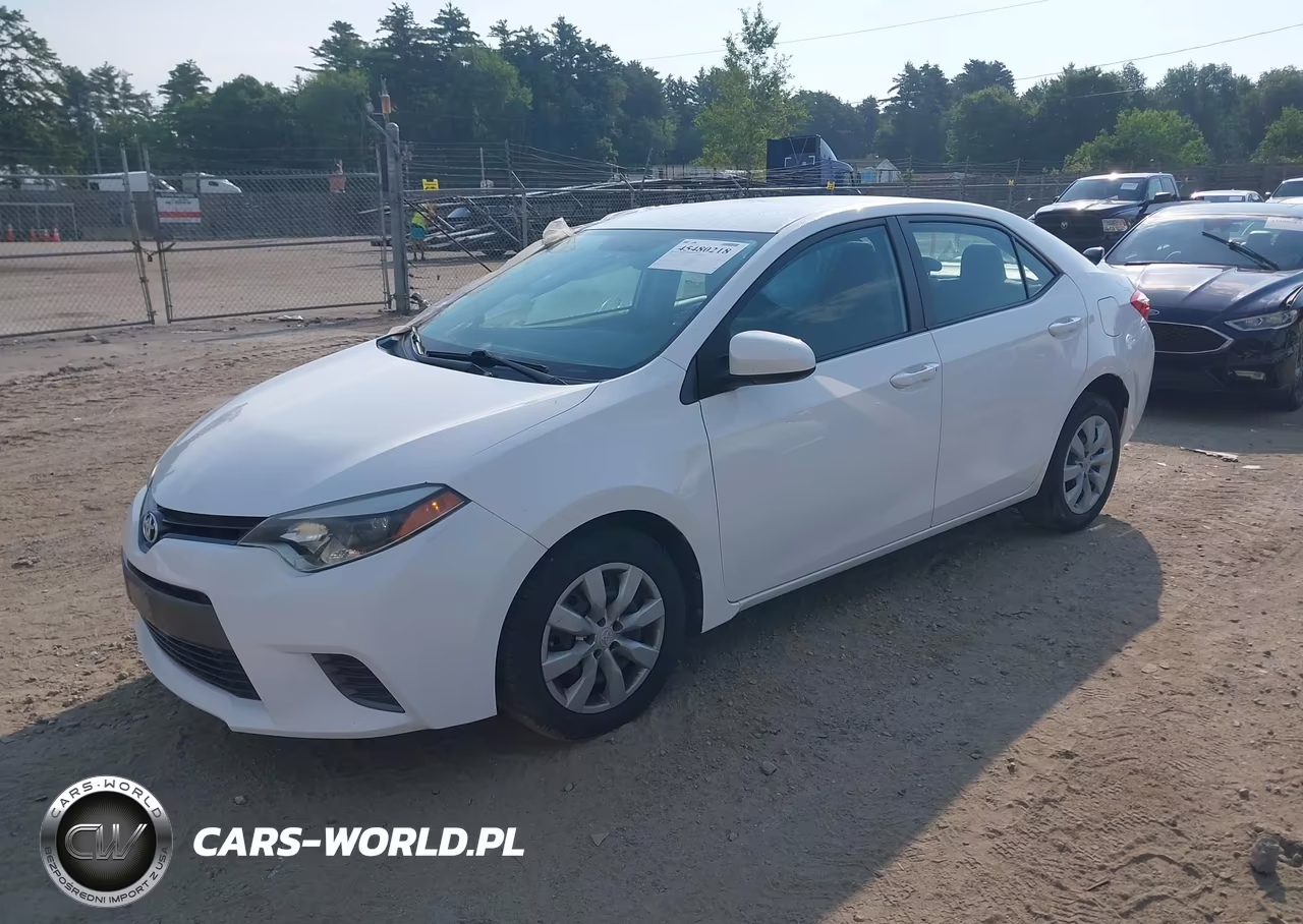 2016 Toyota Corolla Le VIN:2T1BURHE1GC641241 - 2