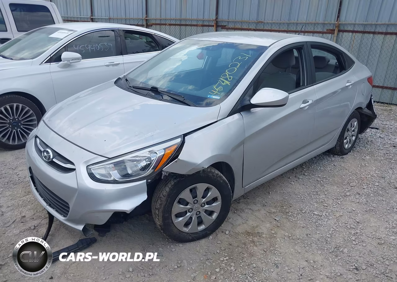 2015 Hyundai Accent Gls VIN:KMHCT4AE0FU906555 - 2