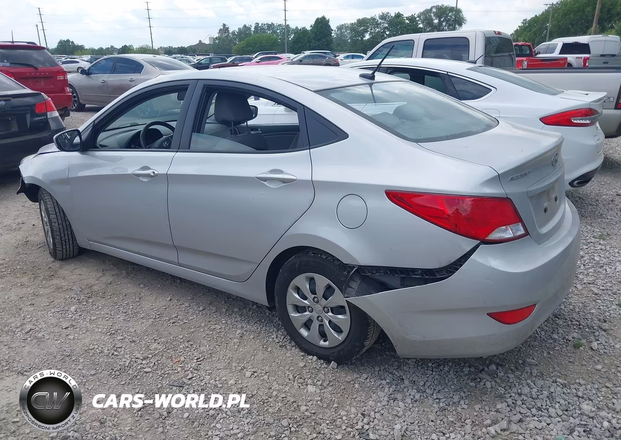 2015 Hyundai Accent Gls VIN:KMHCT4AE0FU906555 - 3