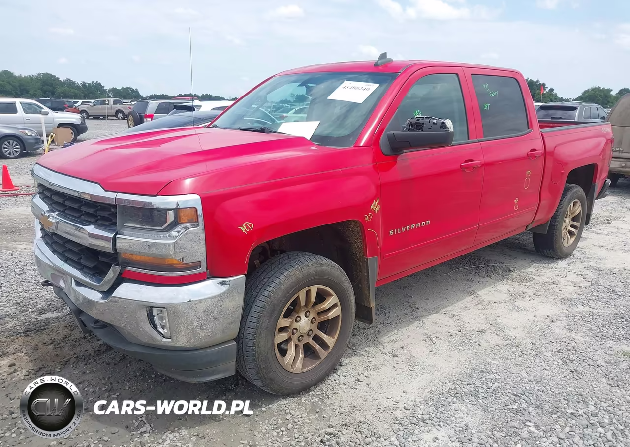 2017 Chevrolet Silverado 1500 Lt VIN:3GCUKREC4HG242851 - 2