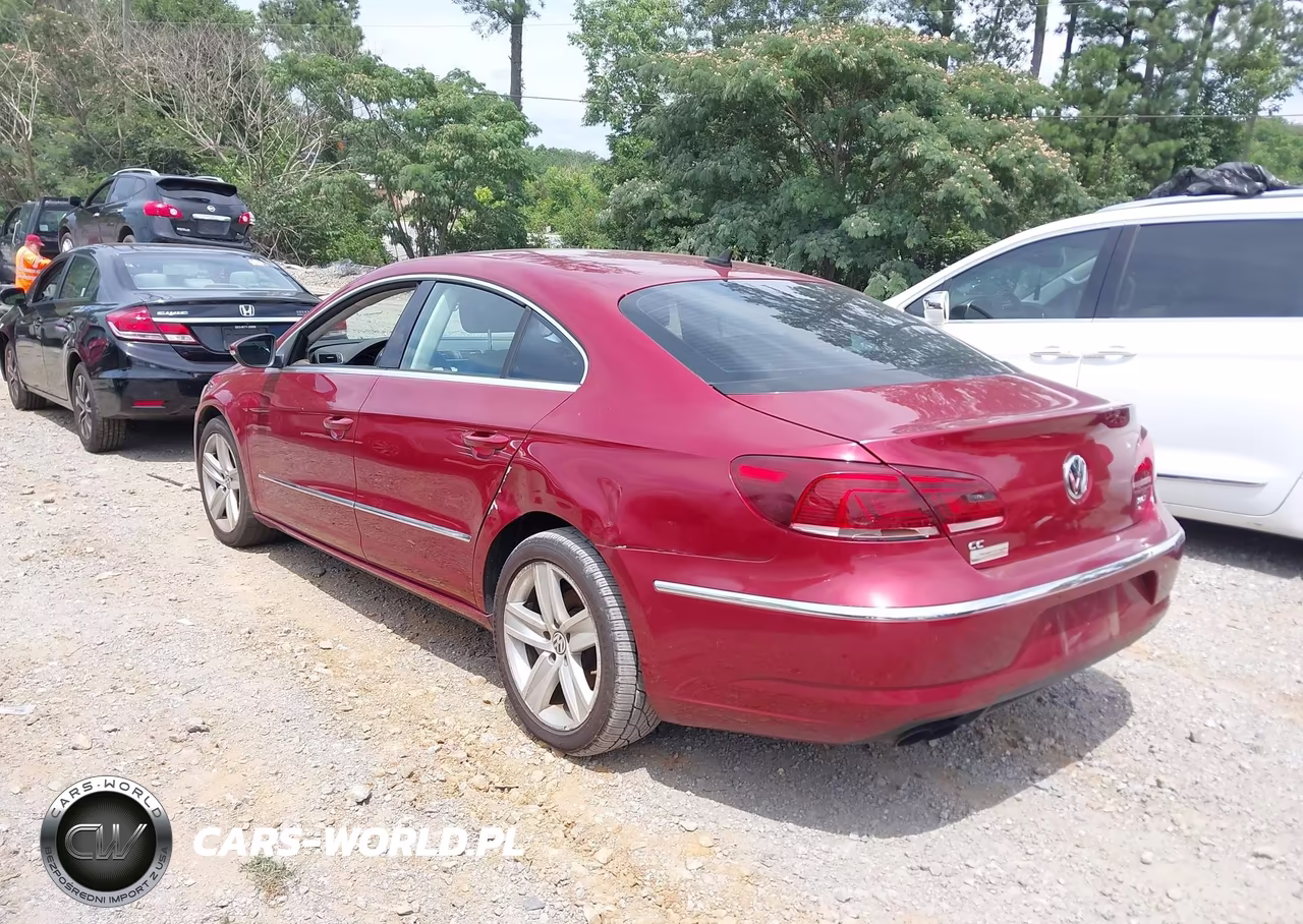 2014 Volkswagen Cc 2.0T Sport VIN:WVWBP7AN6EE525808 - 3