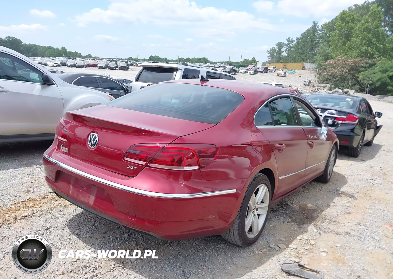 2014 Volkswagen Cc 2.0T Sport VIN:WVWBP7AN6EE525808 - 4