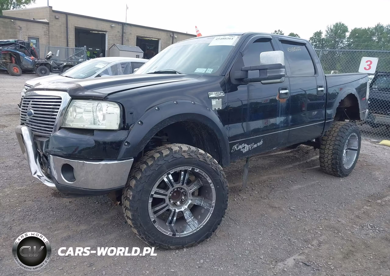 2007 Ford F-150 Fx4-Lariat-Xlt VIN:1FTPW145X7FA23205 - 2