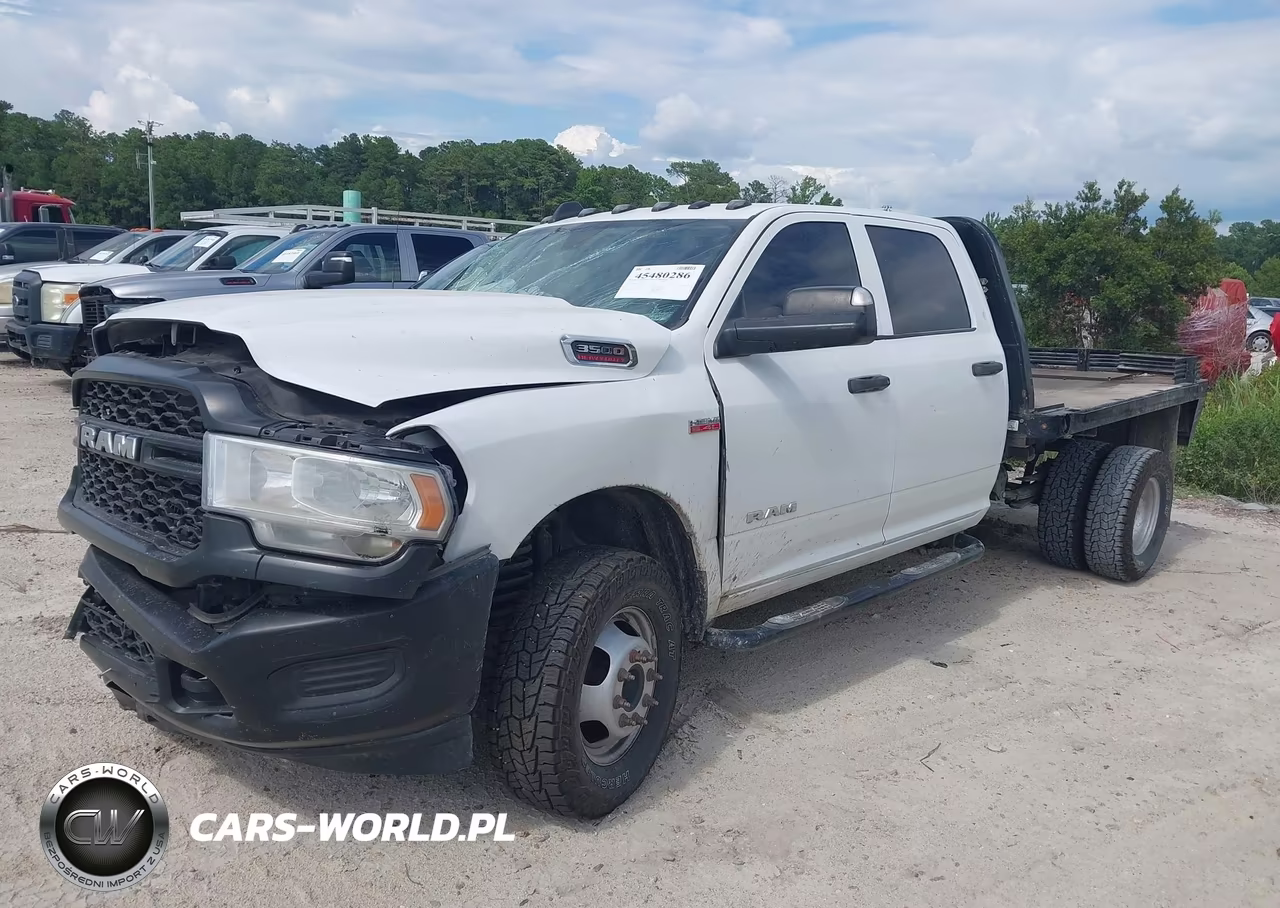 2020 Ram 3500 Tradesman 4X4 8' Box VIN:3C63RRGJ6LG291987 - 2