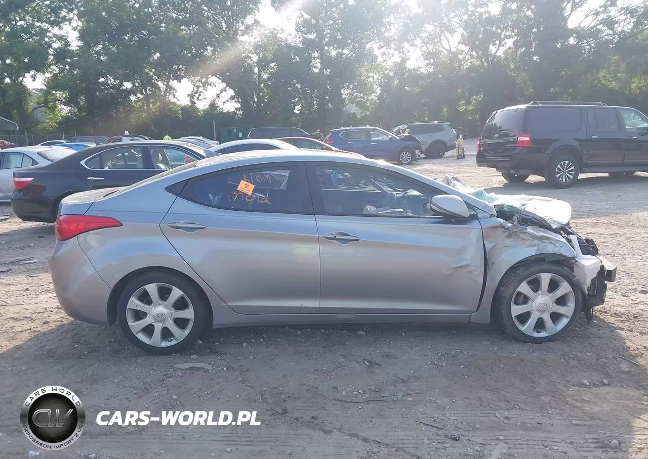 2012 Hyundai Elantra Limited (Ulsan Plant) VIN:KMHDH4AE2CU479350 - 14