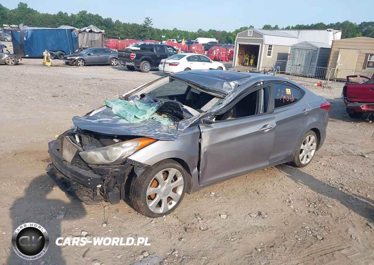 2012 Hyundai Elantra Limited (Ulsan Plant) VIN:KMHDH4AE2CU479350 - 2