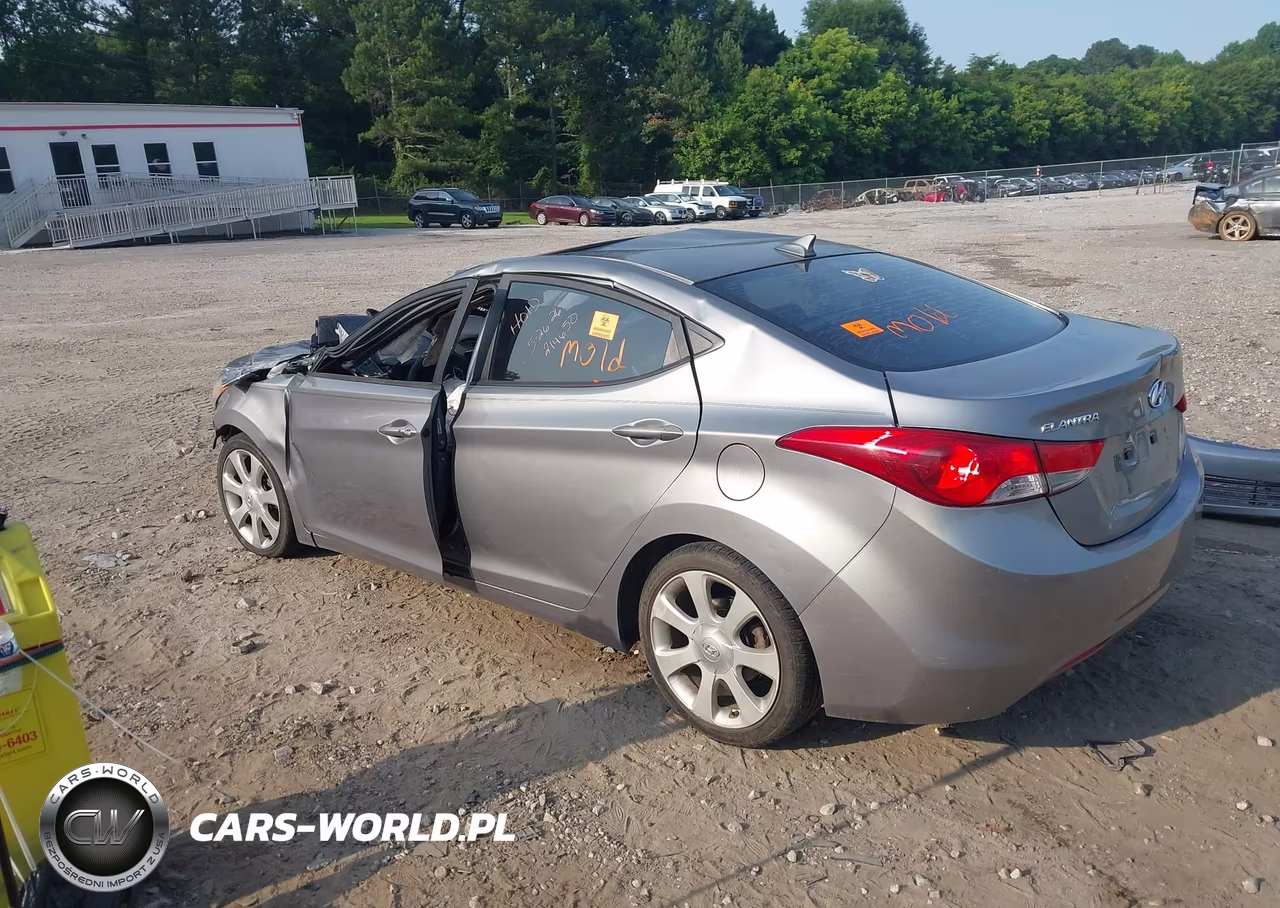 2012 Hyundai Elantra Limited (Ulsan Plant) VIN:KMHDH4AE2CU479350 - 3