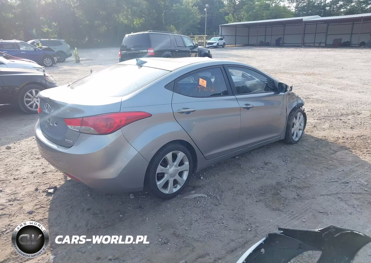 2012 Hyundai Elantra Limited (Ulsan Plant) VIN:KMHDH4AE2CU479350 - 4