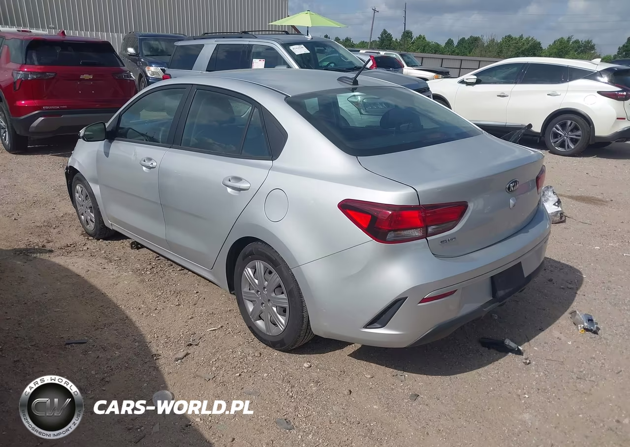 2021 Kia Rio S VIN:3KPA24AD5ME397354 - 3