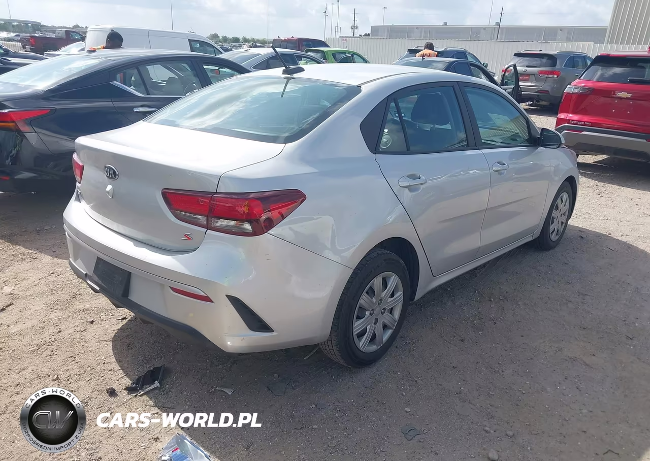 2021 Kia Rio S VIN:3KPA24AD5ME397354 - 4