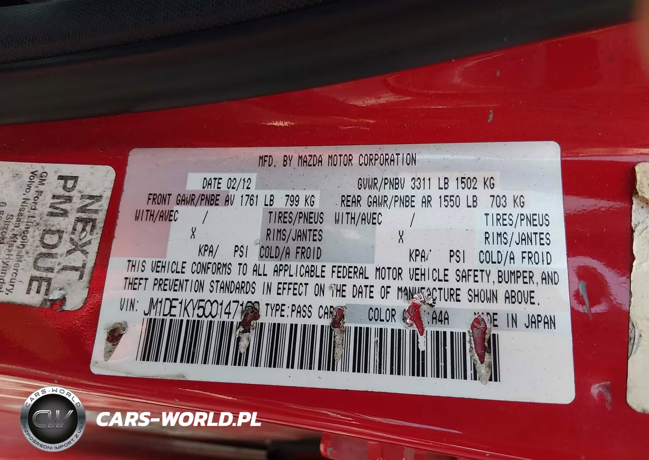 2012 Mazda Mazda2 Sport VIN:JM1DE1KY5C0147169 - 9