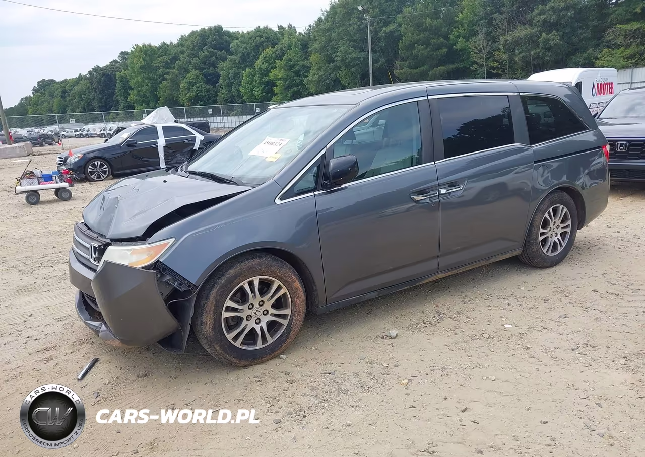 2013 Honda Odyssey Ex-L VIN:5FNRL5H63DB050015 - 2