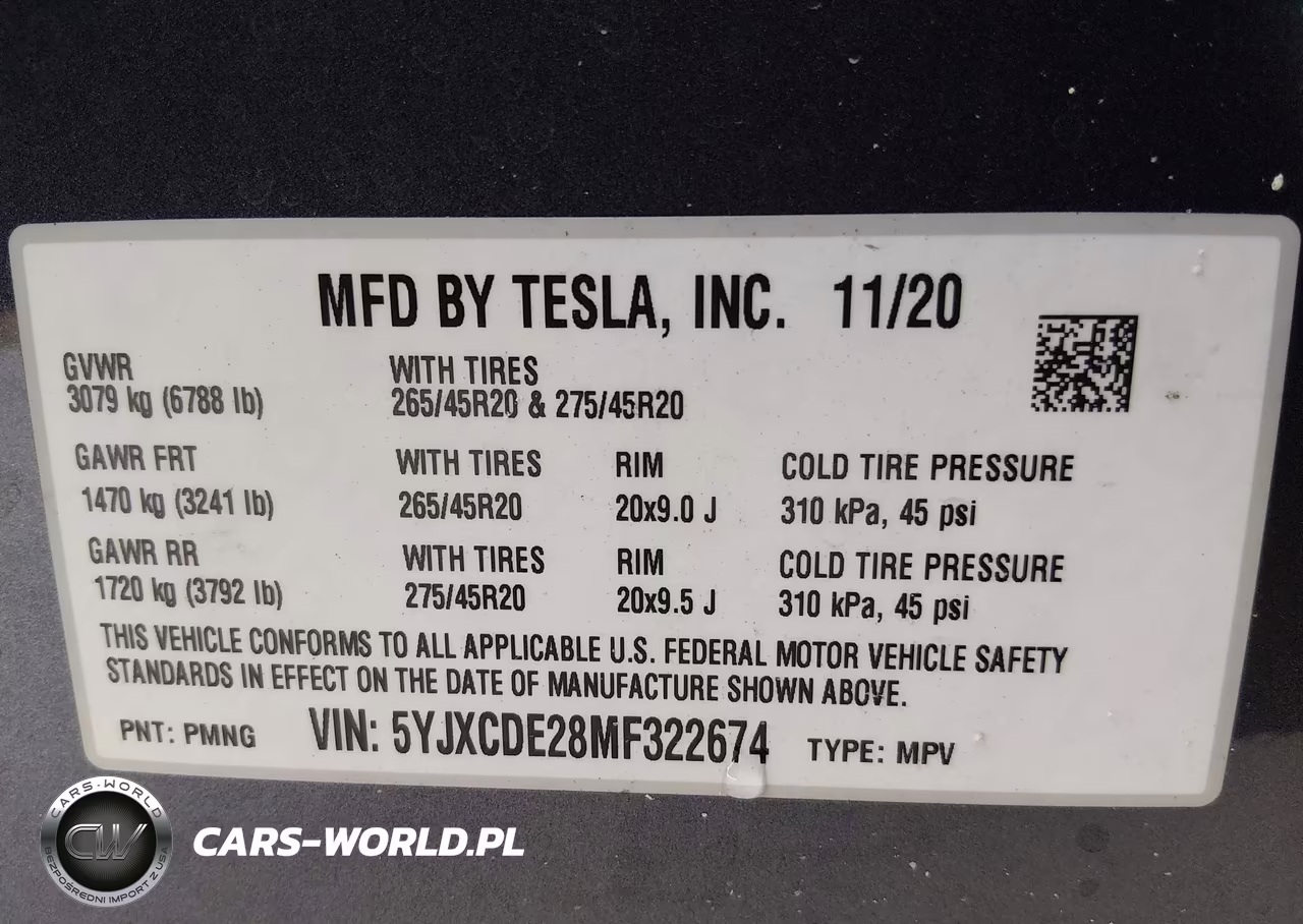 2021 Tesla Model X Long Range Dual Motor All-Wheel Drive-Long Range Plus Dual Motor All-Wheel Drive VIN:5YJXCDE28MF322674 - 9