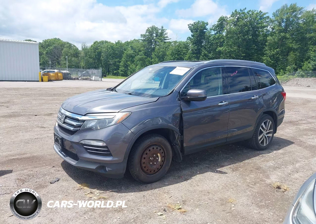 2016 Honda Pilot Elite VIN:5FNYF6H0XGB066107 - 2