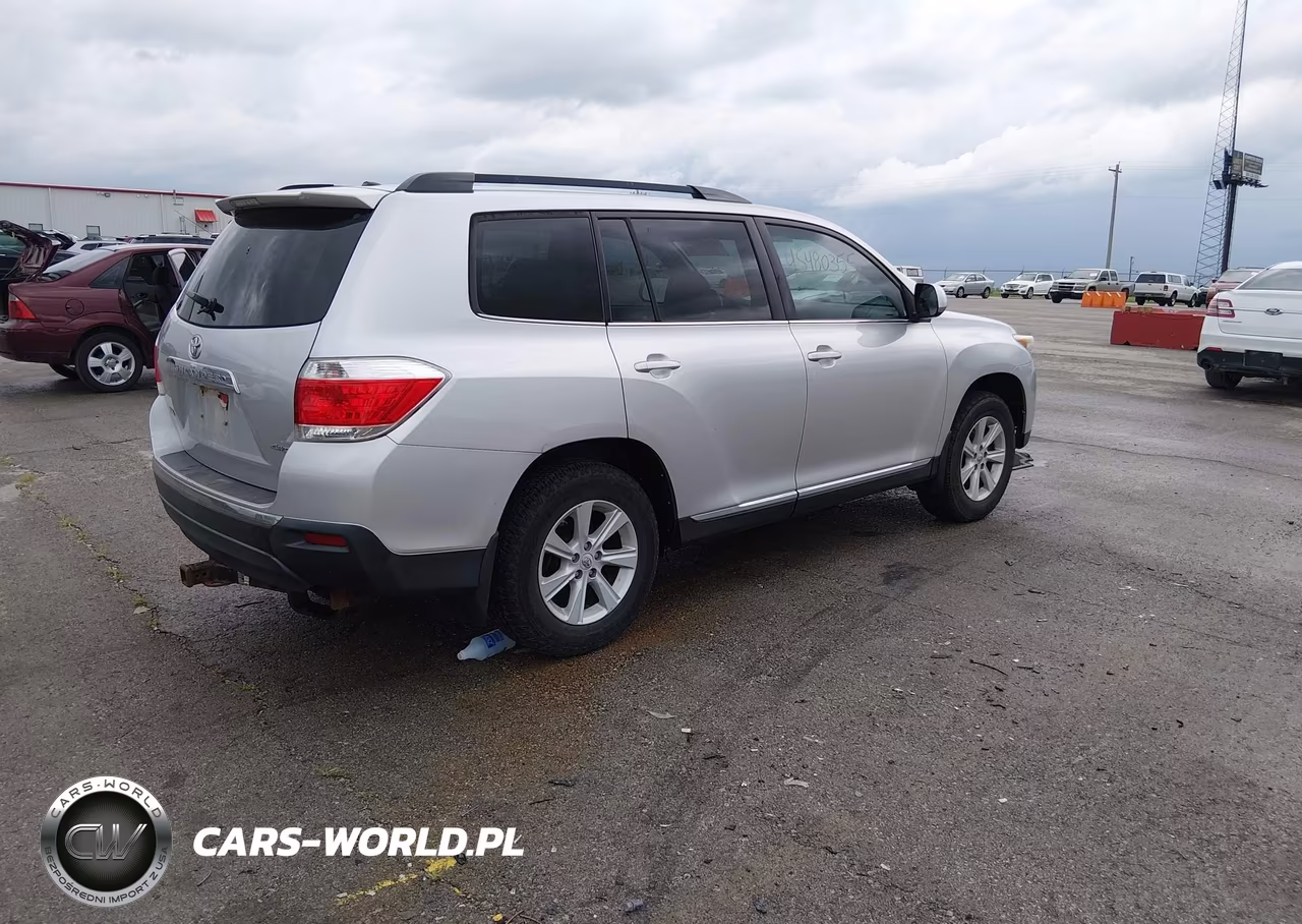 2012 Toyota Highlander Se V6 VIN:5TDBK3EH2CS118359 - 4