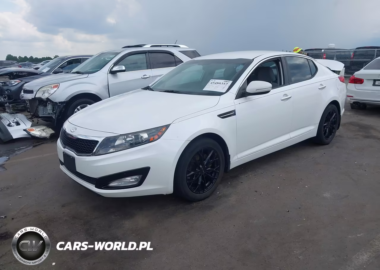 2013 Kia Optima Lx VIN:KNAGM4A71D5371910 - 2