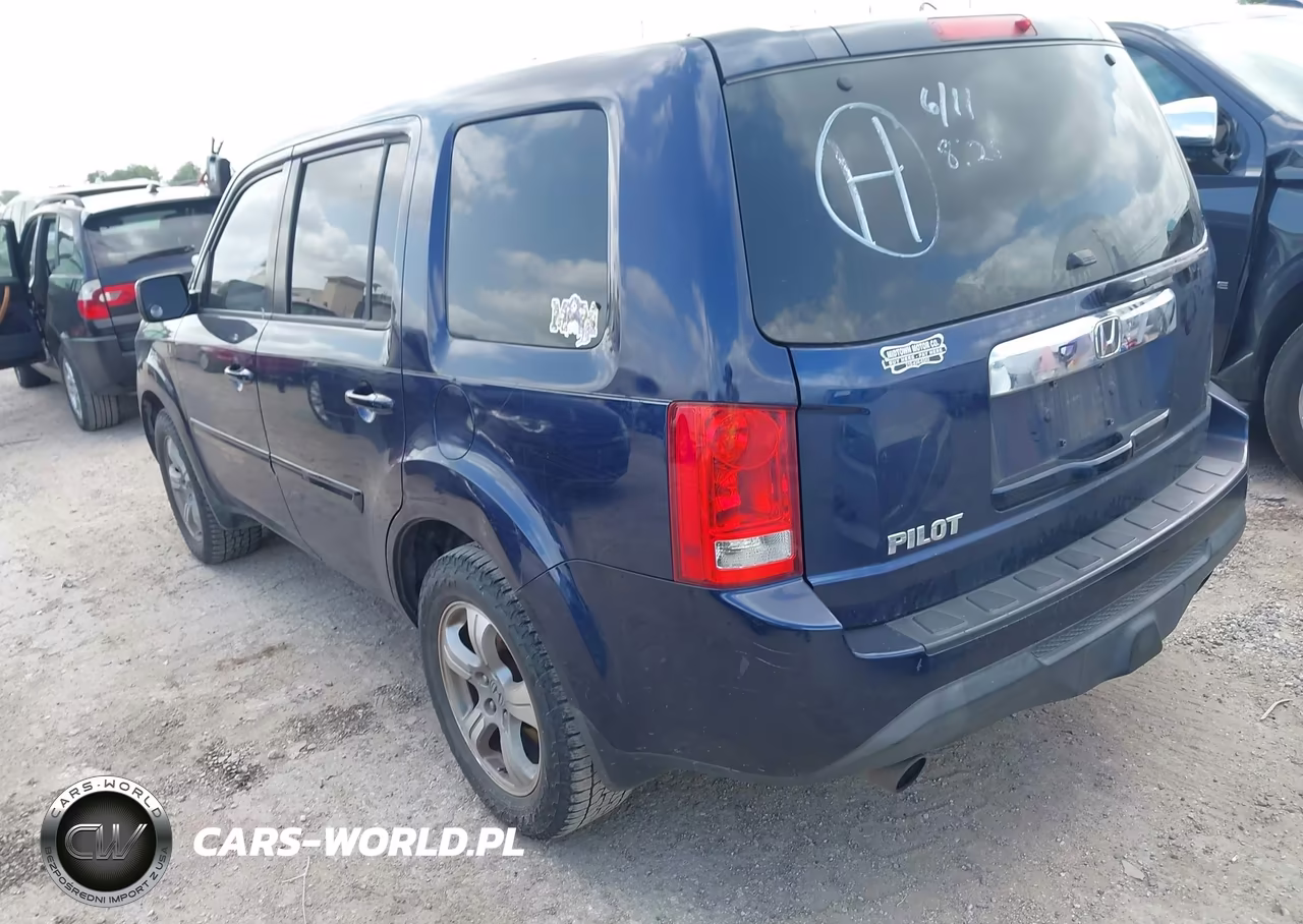 2013 Honda Pilot Ex VIN:5FNYF3H43DB039344 - 3