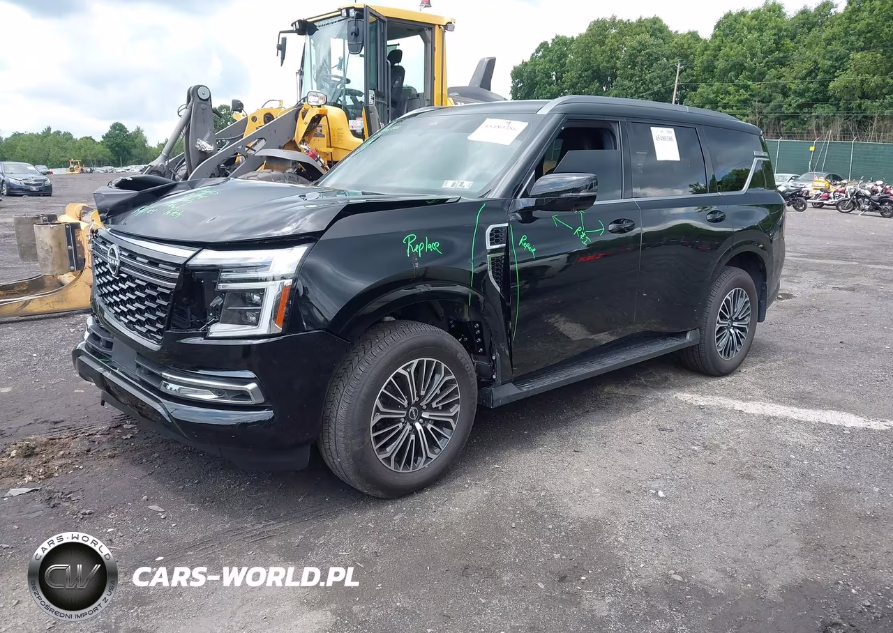 2026 Nissan Armada Sl VIN:JN8AY3BB4T9121034 - 2