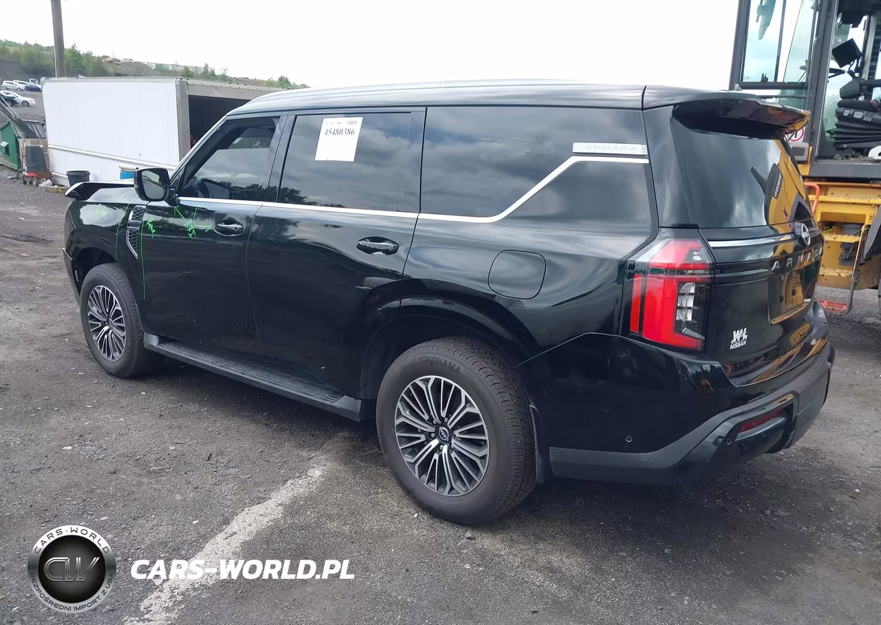 2026 Nissan Armada Sl VIN:JN8AY3BB4T9121034 - 3