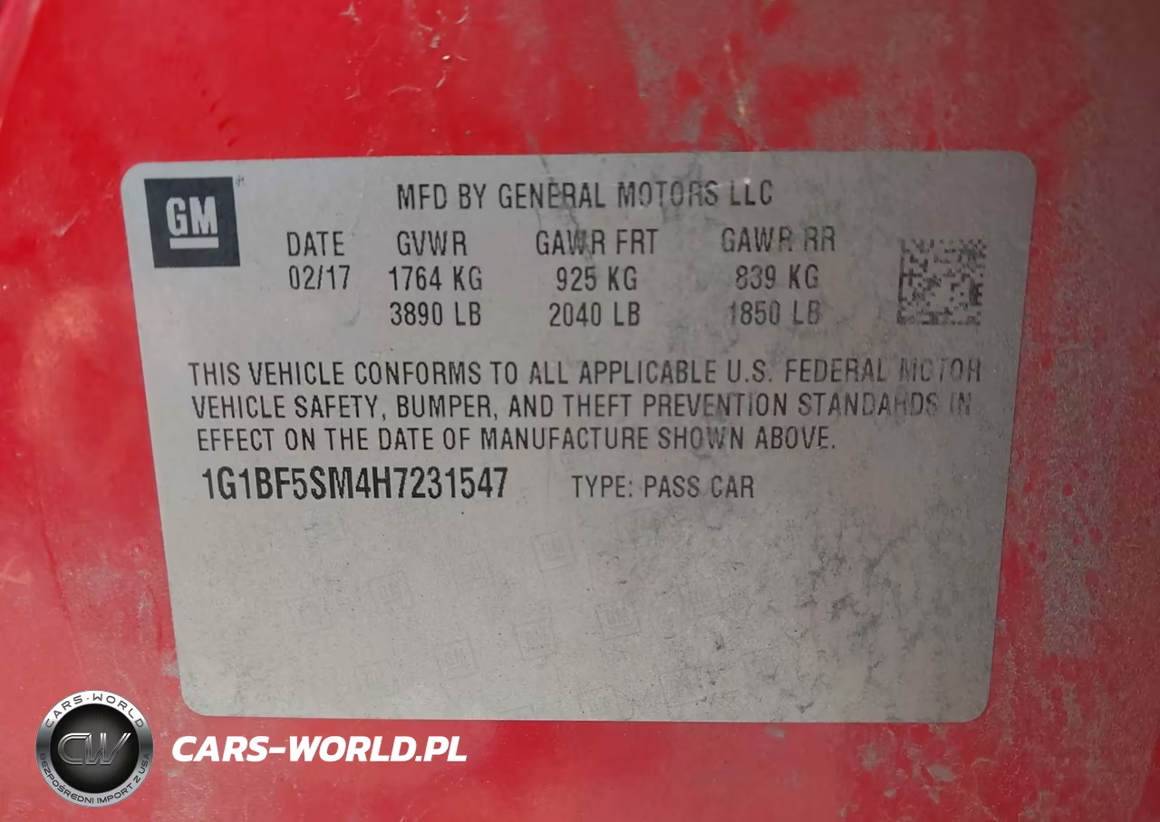 2017 Chevrolet Cruze Premier Auto VIN:1G1BF5SM4H7231547 - 9