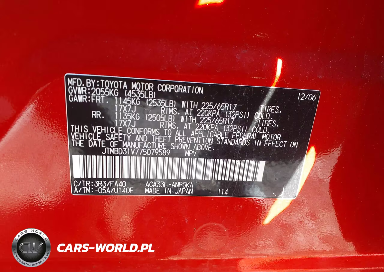 2007 Toyota Rav4 Limited VIN:JTMBD31V775079589 - 9