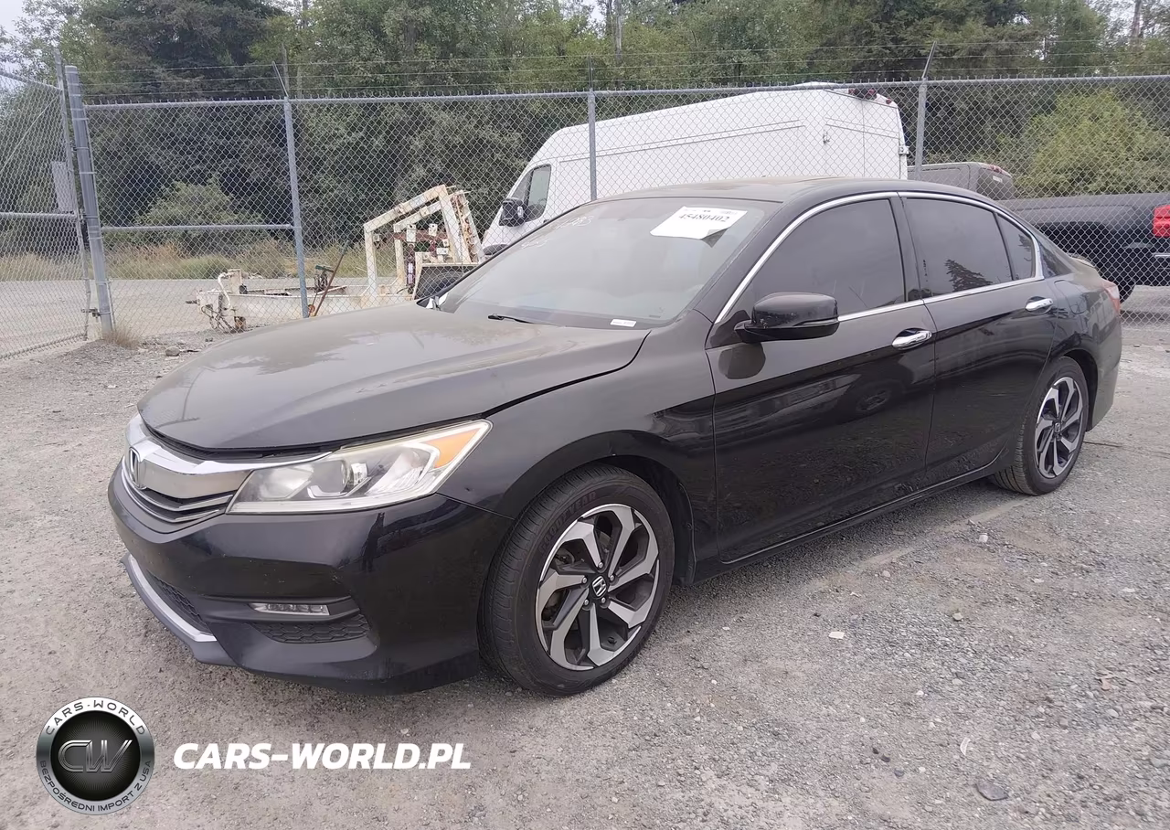 2016 Honda Accord Ex-L V-6 VIN:1HGCR3F84GA005161 - 2