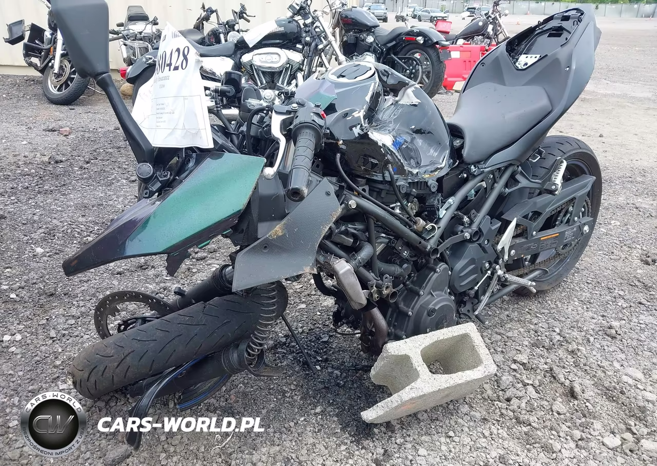 2025 Kawasaki Ex500 VIN:ML5EXGG19SDA59730 - 2
